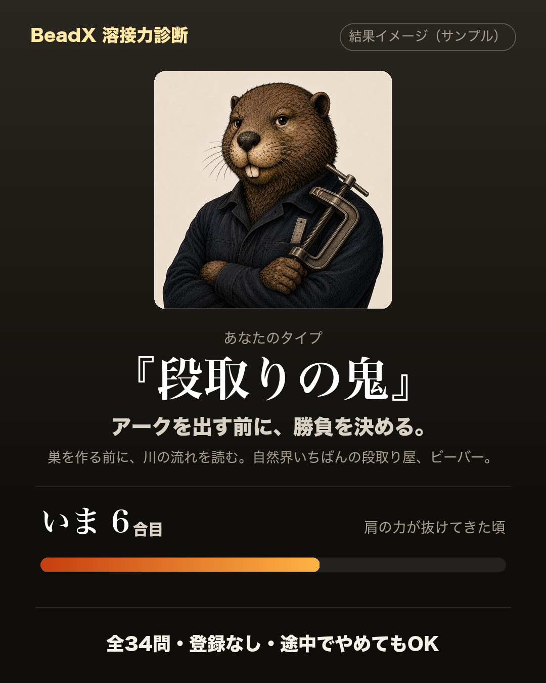 診断結果のイメージ（サンプル）